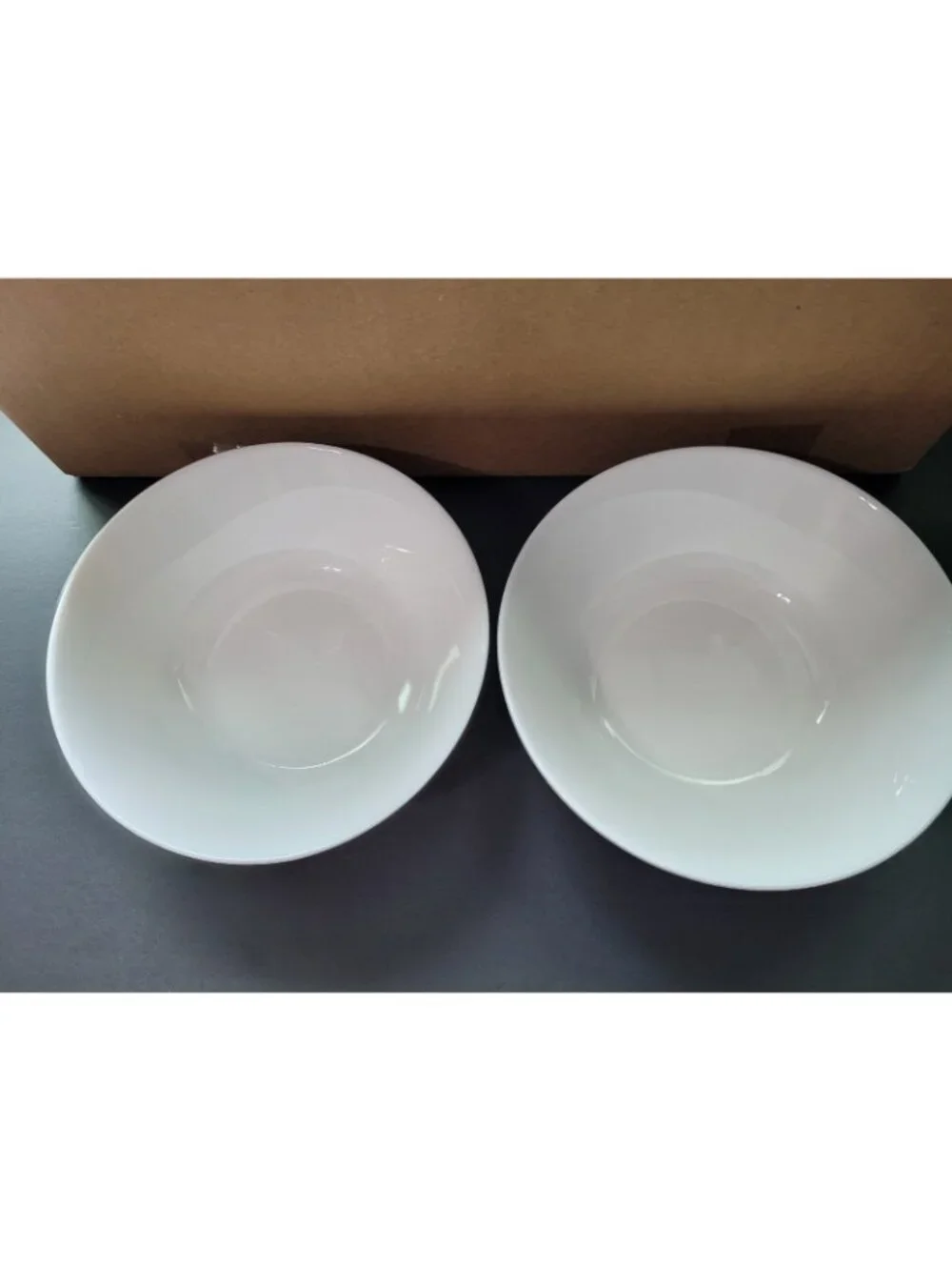 Porcelain Serving Bowl Vintage 8.5